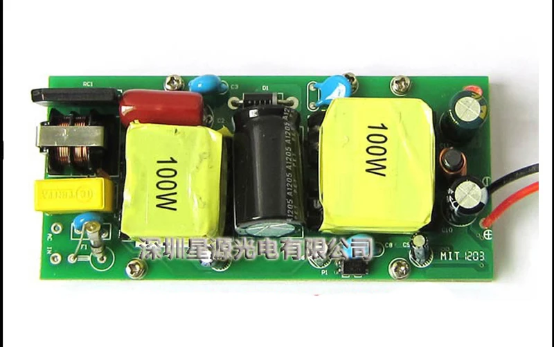 

2016 Free Delivery Power Supply For Led 100w 3000mA Entrance AC 110 to 220 Output DC 27V to 38V Driver Of Led Lights To 100W