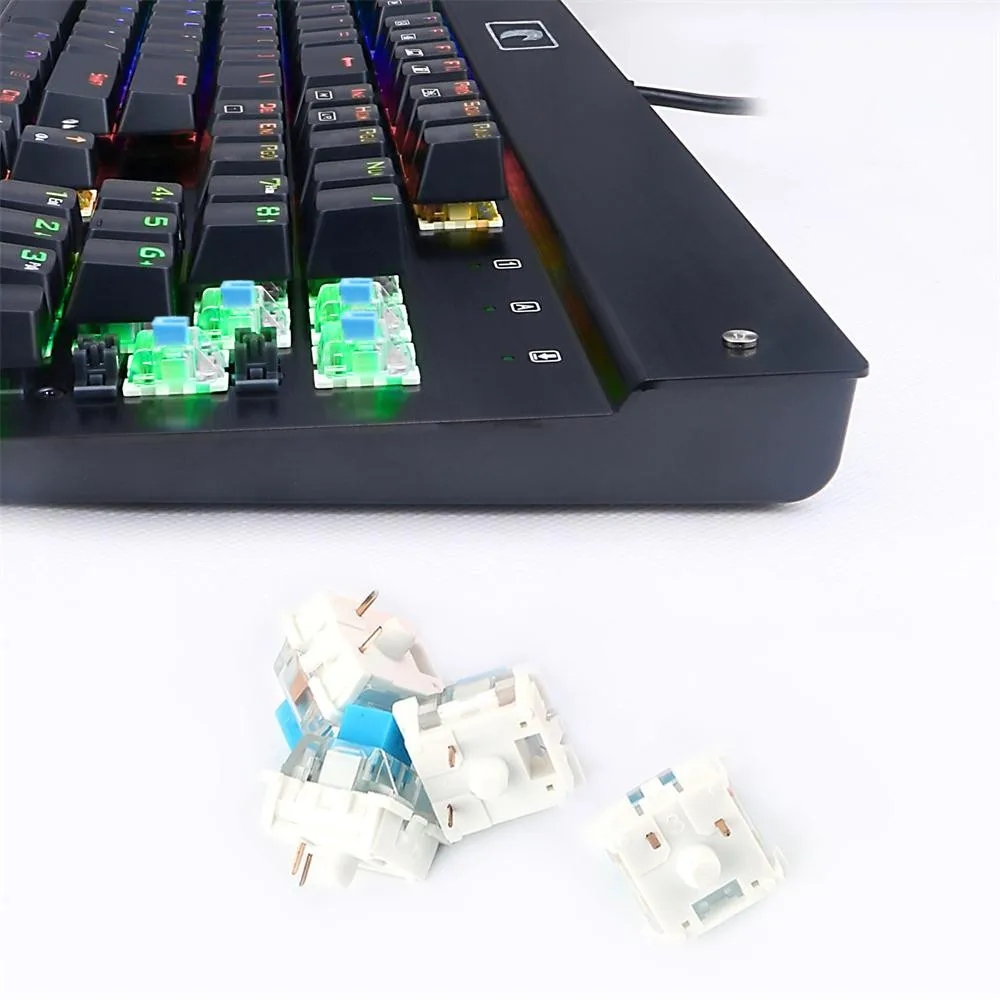 

Mechanical Keyboard Durability Element Mechanical Eagle Z-77 RGB LED Backlit Chroma Dimmable Mechanical Gaming#ZS