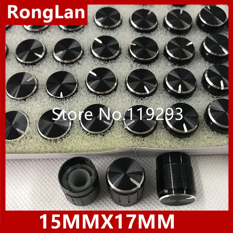 [BELLA]Black aluminum shaft potentiometer knob to spend special