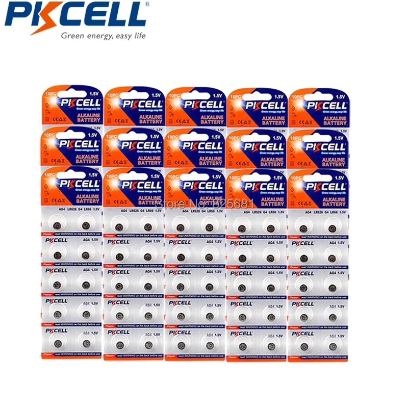 

120Pcs 12Card AG4 Alkaline Button Coin Battery LR66 177 626 LR626 Batteries For Bullets Eggs Watches Calculators Remote Control