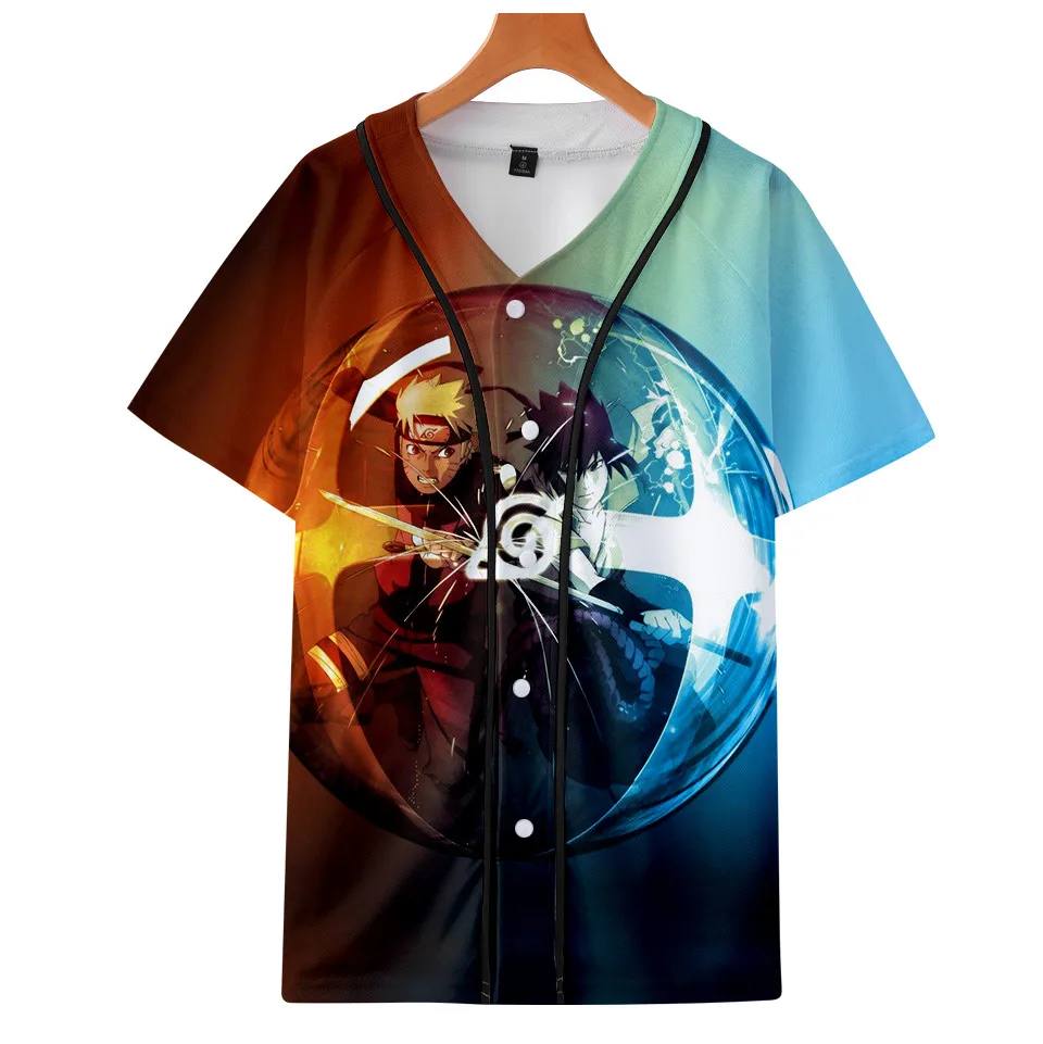 

Naruto akatsuki Logo baseball t shirt Itachi Uchiha Anime t-shirts Tshirt Cosplay Costume Tops Tee shirt casual harajuku t-shirt