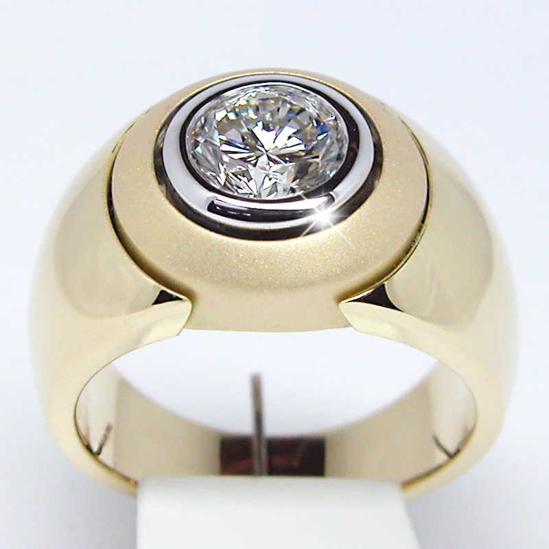 

Luxury Gold Color Wedding Rings for Women Jewelry Engagement Wedding Anniversary Party Accessories Gifts Anillos Mujer O5X843
