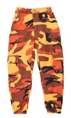 orange camo pants kids