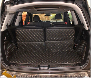 

Top quality! Special car trunk mats for Mercedes Benz GLS 500 7 seats 2019-2015 durable cargo liner boot carpets for GLS500 2017