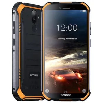 Перейти на Алиэкспресс и купить Смартфон Doogee S40, Android 9,0 Pie, IP68 IP69K водонепроницаемый, 5,5 дюйма, 4650 мач, сканер лица, сканер отпечатка пальца, 4G LTE NFC