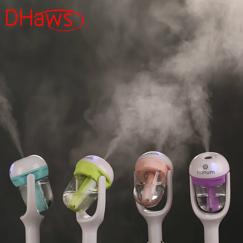 

DHaws 12V Car Steam Humidifier Auto Mini Air Purifier Freshener Aroma Diffuser Essential Diffuser Aromatherapy Mist Maker Fogger