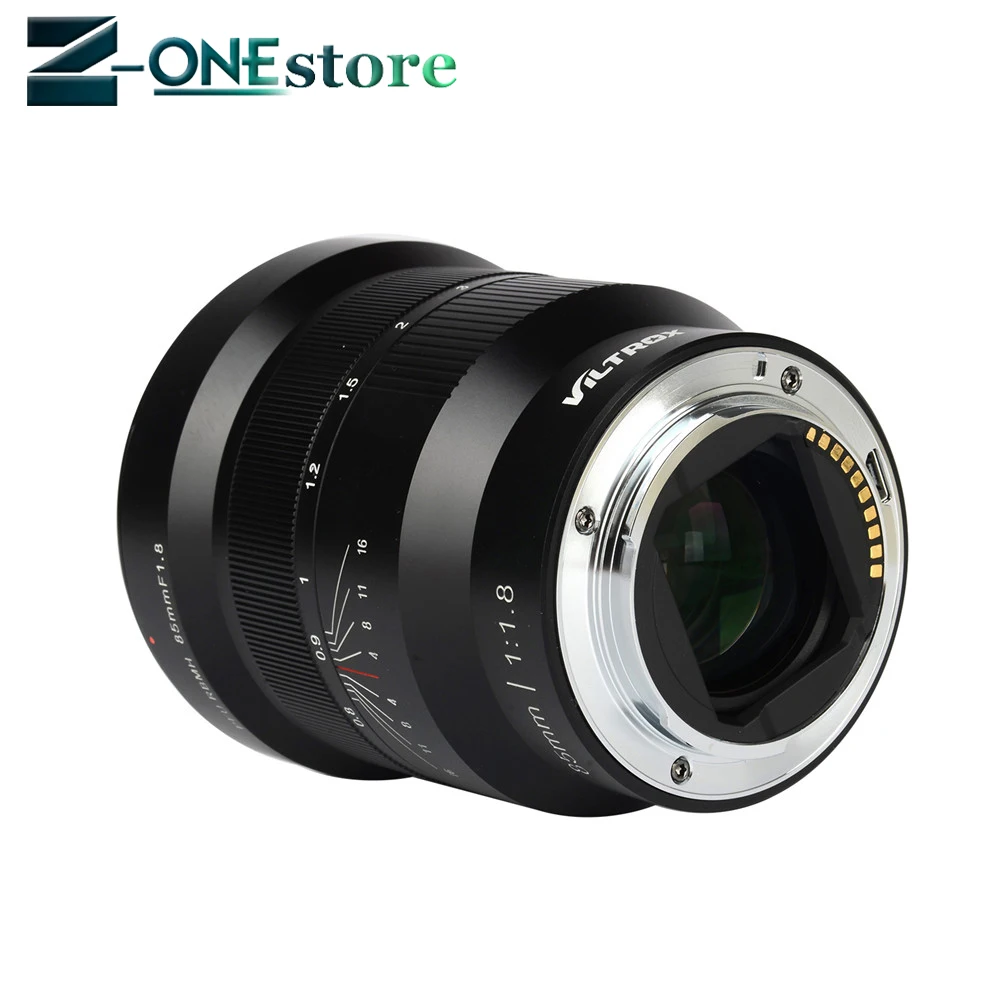 Полнокадровая ручная линза VILTROX 85 мм f1.8 с фиксированным фокусом система