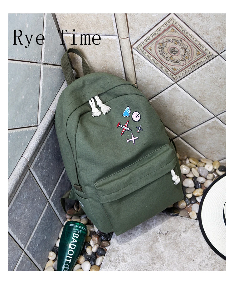 Buy RYETIME women school backpack bags denim jeans