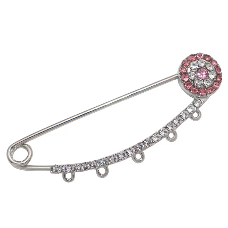 muslim islam Turkish evil eye Stainless Steel Pin pink brooch Baby Pin