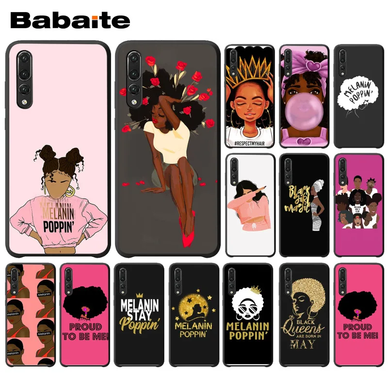 Babaite 2bunz меланин Poppin Aba аксессуары для телефона чехол huawei p20 pro p20lite p9lite nova 3i honor 8x mate20