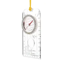 Циферблат линейка для карты прозрачный ABS весы навигационный компас военный охотничий направление DC40 для кемпинга водонепроницаемый портативный