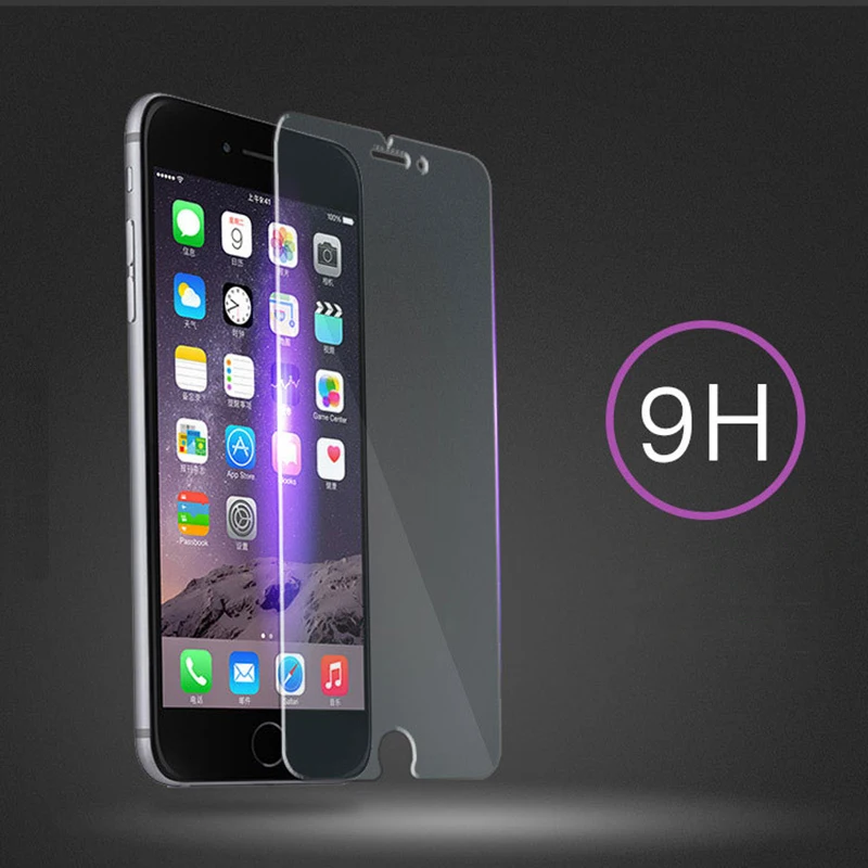 Закаленное защитное стекло 9 H для iPhone 6 Plus 8 7 Защитная пленка экрана телефона X Xr Xs