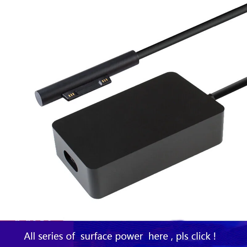 

All series portable laptop charger power adapter us for microsoft surface pro 1/2/3/4 book5 with USB charging Port