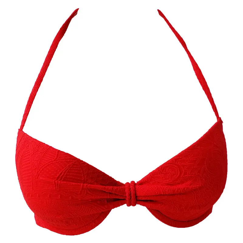 

Solid Color Lace-up Halter Sexy Bra for Women High Quality Underwire Lingerie Underwears Gift BRB014