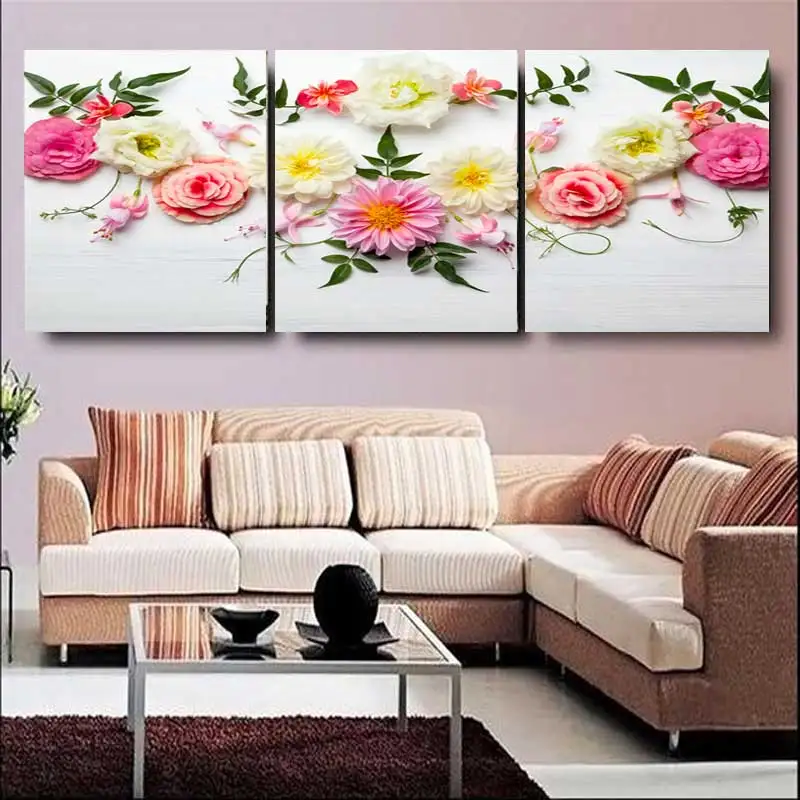 No-Frame-3-Panels-Modern-Lemon-green-natural-fruit-Painting-On-Canvas-Wall-Art-Cuadros-Picture
