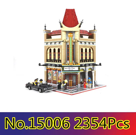 

CX 15006 2354Pcs Model building kits Compatible with Lego 10232 Palace Cinema 3D Bricks figure toys for children