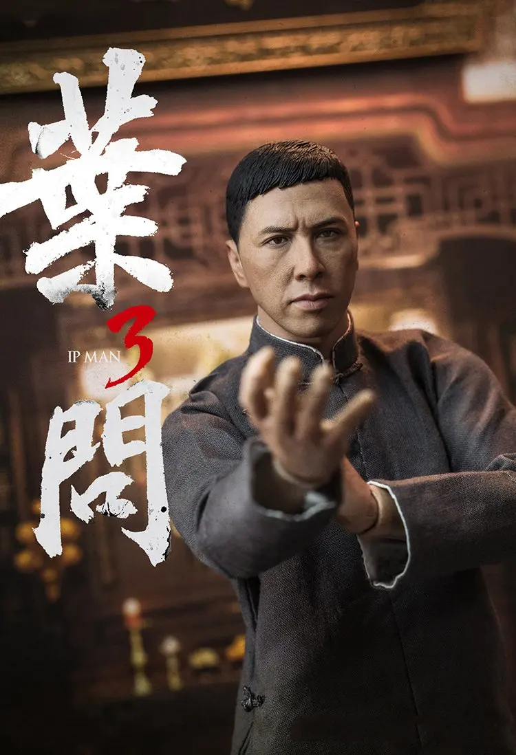 

EB Real Masterpiece:IP MAN 3 EB RM-1069 Wing Chun Martial Arts Kung Fu Zhen Zidan 12" Collectible Action Figure