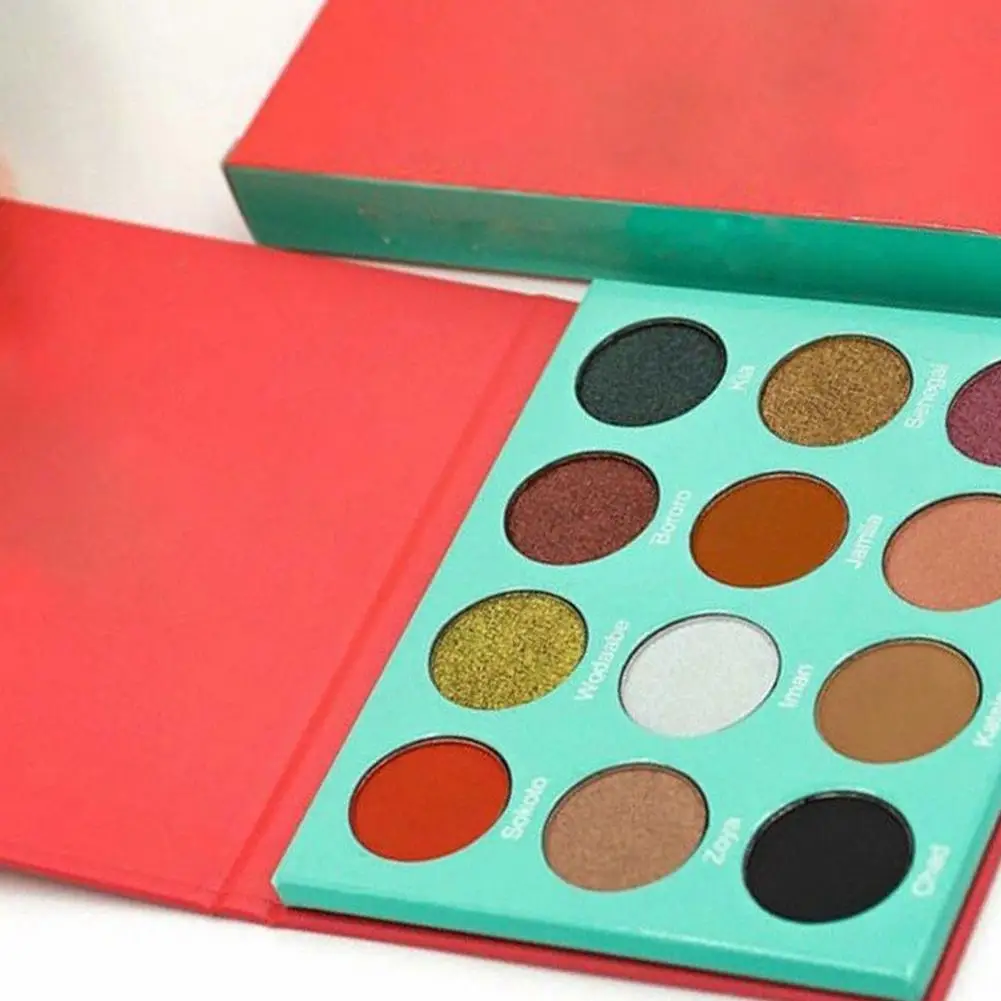 

BellyLady 12 Colors Shimmer Eye Shadow Palette Makeup Powder Cosmetic Eyeshadow