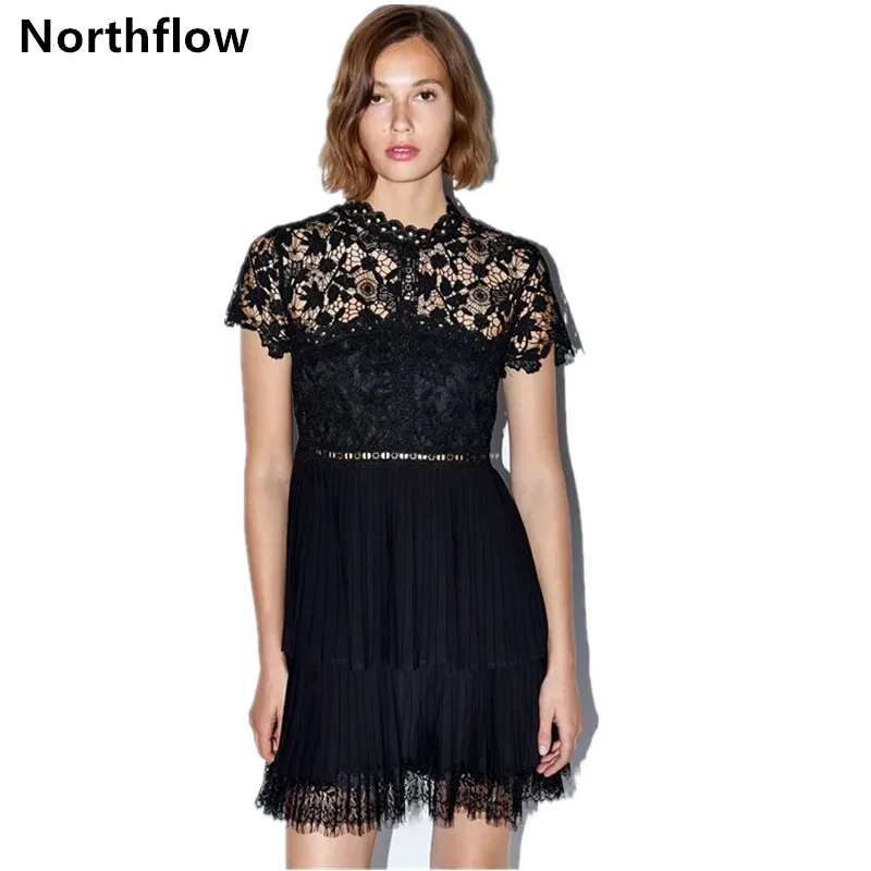 Northflow 2019 летнее платье для женщин vestidos de fiesta вечеринок кружевное однотонное мини