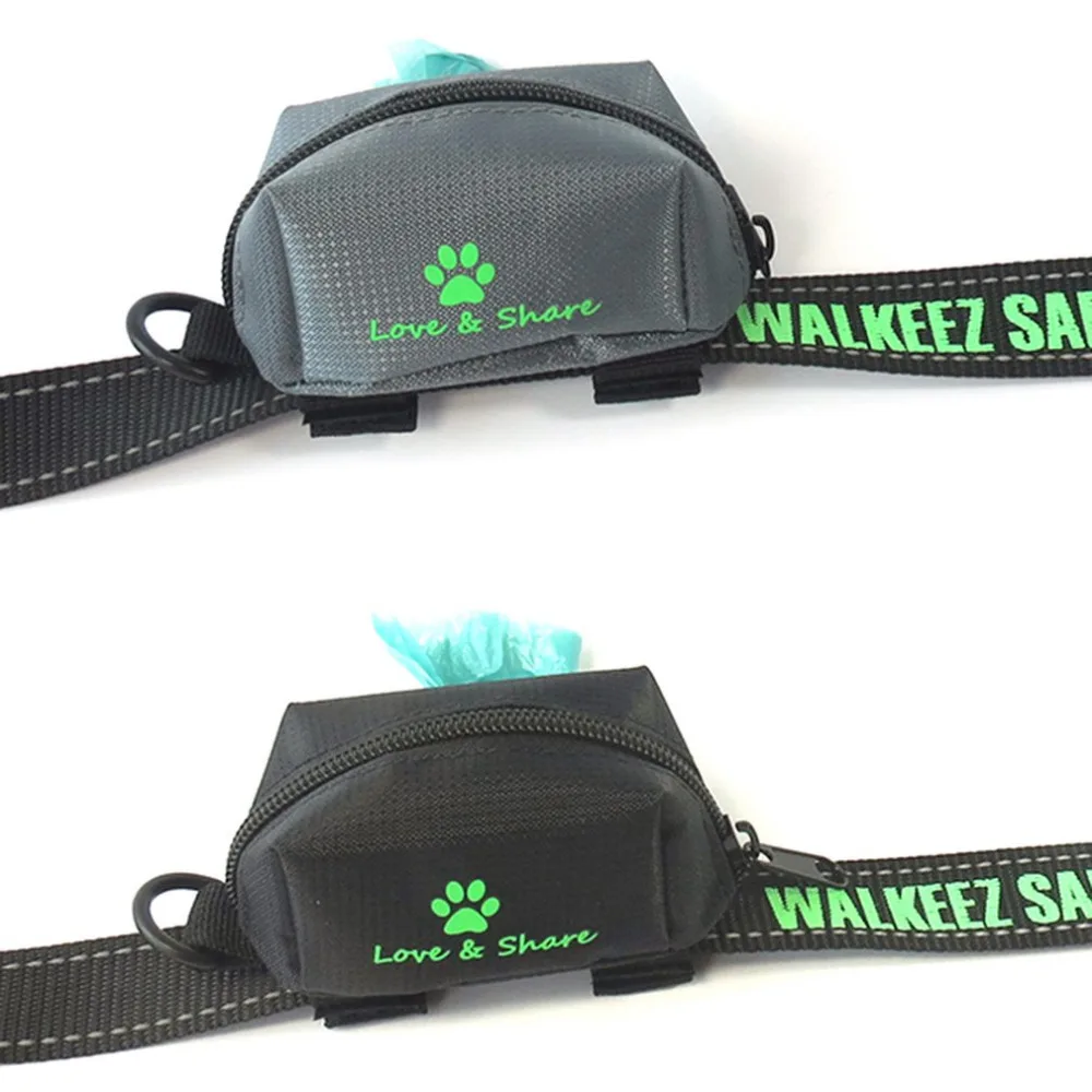 Small Size Waterproof Oxford Cloth Pets Dogs Waste Poop Bag Storage Bag Durable Outdoor Dog