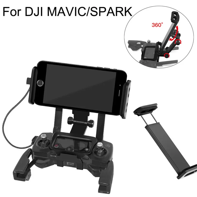 Мобильный планшет удлинитель держатель кронштейн ремешок RC для DJI MAVIC PRO SPARK Drone ABS кронштейн для DJI MAVIC/SPARK