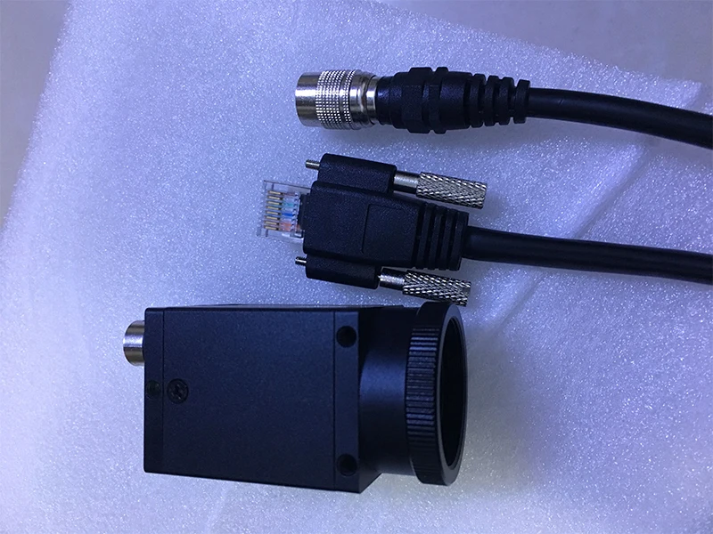 Высокоскоростной GIGE 2.3MP цветной Центральный затвор Gigabit Ethernet 1/1. " промышленный цифровой фотоаппарат с SDK и Demo 1920X1200@ 40FPS