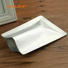 20-200 шт. плоский карман чистый Алюминий Фольга мешки с открытым верхом термосварочные снэк-мешок для Еда вакуумная упаковка сумки(открытая 5-50 см