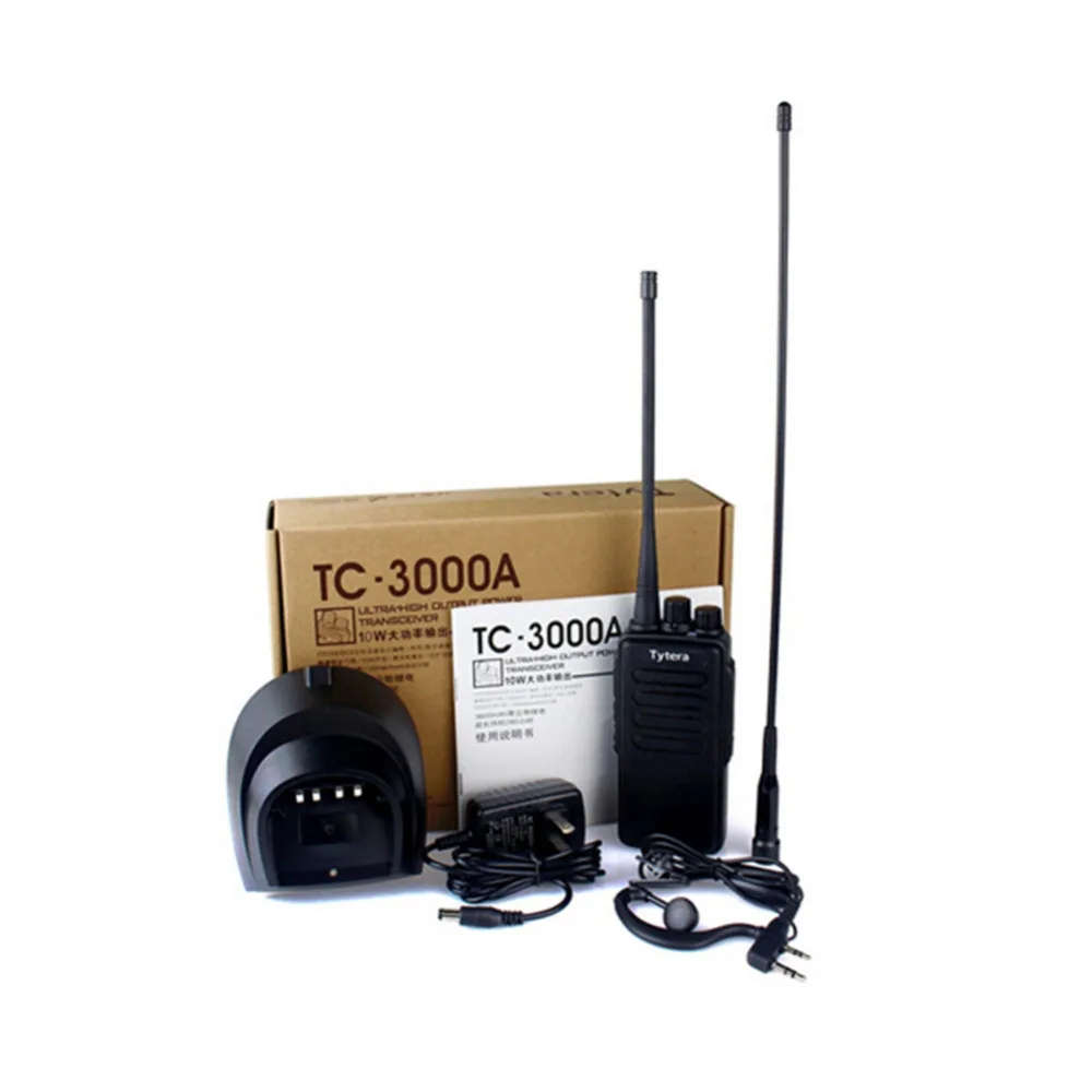 TYT walkie talkie TC-3000A UHF400-520MHz 10 Вт Высокая мощность портативный радиоприемопередатчик