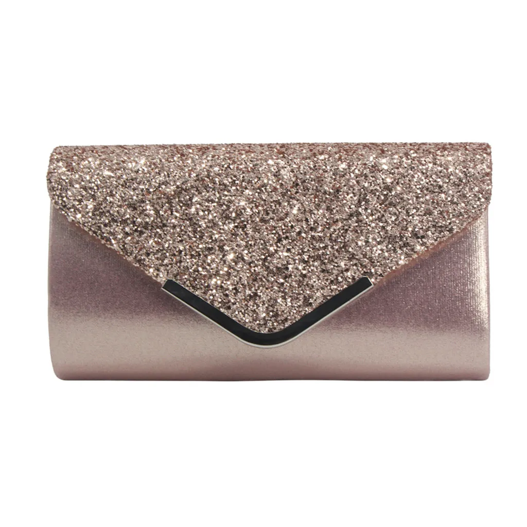 Women Evening Handbags Fashion Sequins Bag Cocktail Party Chain Phone Evening Bags Bolso Mujer Pochette Femme Clutch