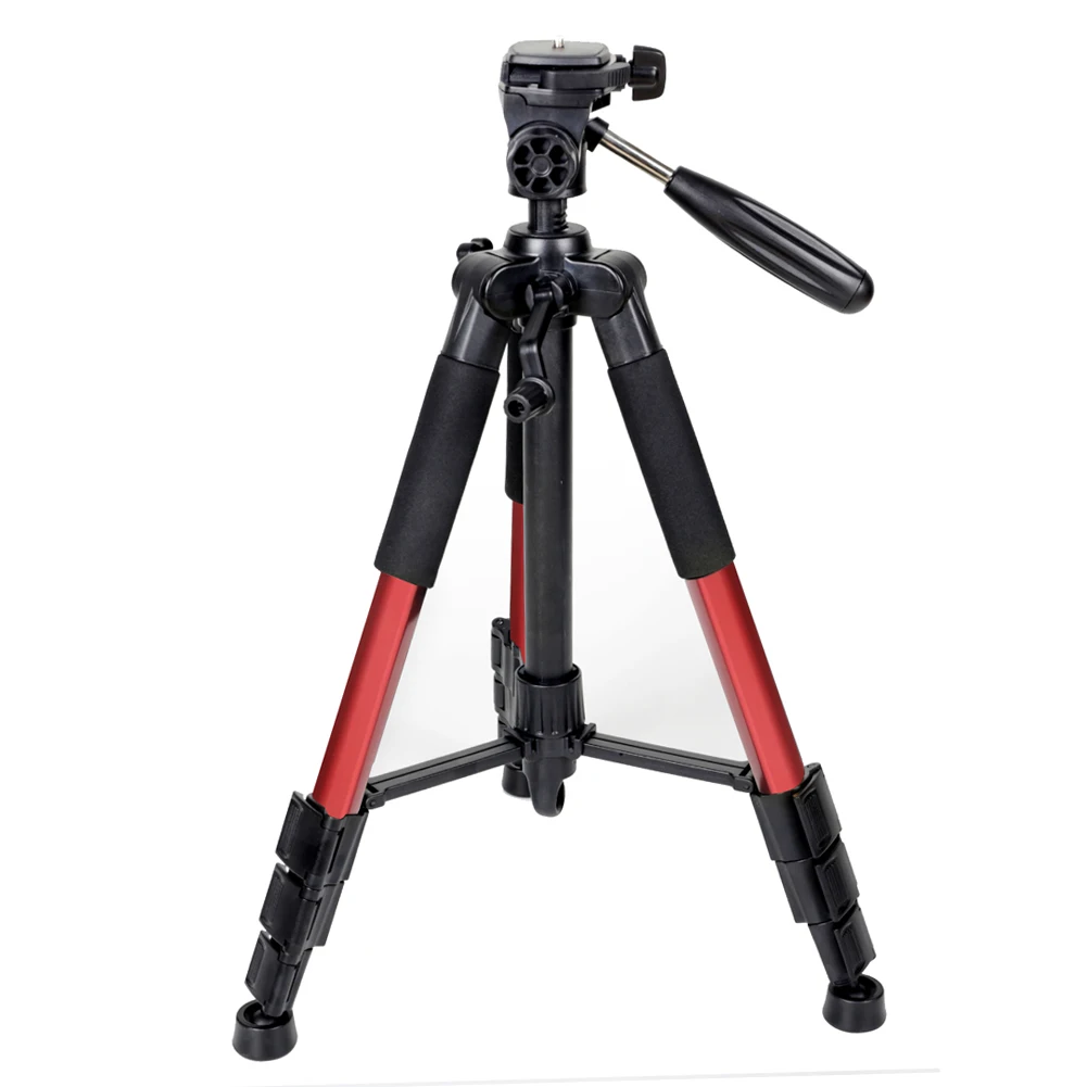 

Professional Camera Tripod&Pan Head Aluminum alloy Panhead 4 sections portable Tripod for SLR DSLR Digital Camera