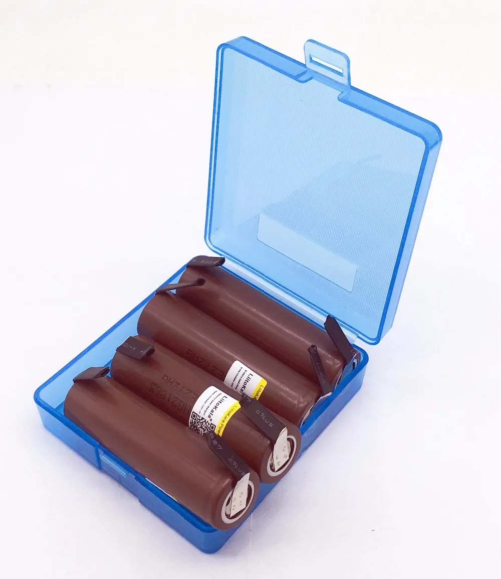 Liitokala 4 шт HG2-N 18650 3000 mAh перезаряжаемый аккумулятор для электронных сигарет высокоразрядный, 30A высокий ток DIY nicke