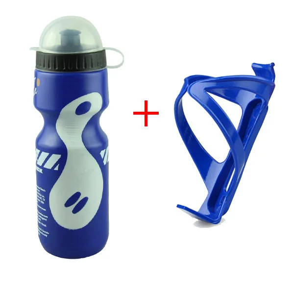 750ml Free Shipping Outdoor Bike Bicycle Cycling Water Bottle Blue
