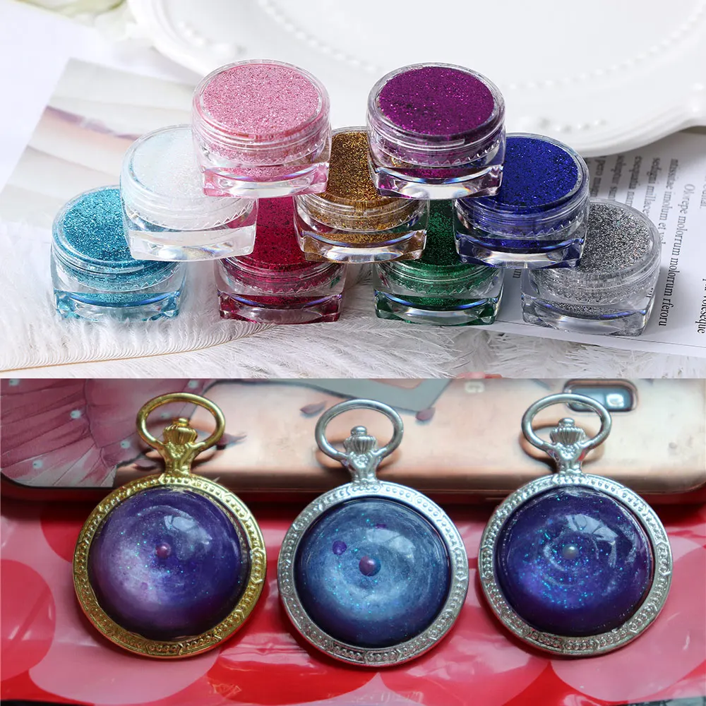 

1 Pc Pulling Paste Cream Powder Star Ball Pull Wire Modeling UV Resin Epoxy DIY Manual Flash Paste Jewelry Making Craft