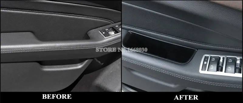 Внутренняя Боковая дверь коробка для хранения держатель 4 шт. для Benz GLE W166/Coupe C292