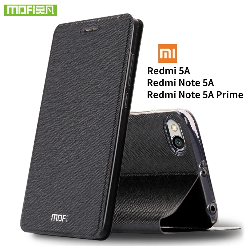 

Mofi For Xiaomi Redmi Note 5A case For Xiaomi Redmi 5A case cover silicone flip leather For Xiaomi Redmi Note 5A Pro case Note5A