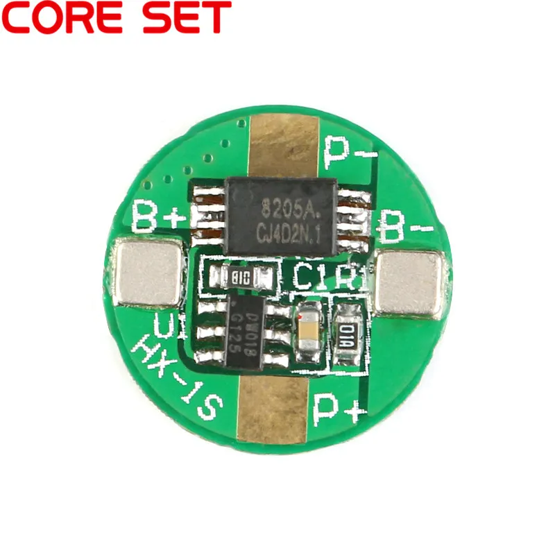 2 шт 3,7 V 1S 2.5A 18650 литий-ионный модуль зарядного устройства литиевой батареи зарядная плата PCB с защитой от перезаряда и разрядки