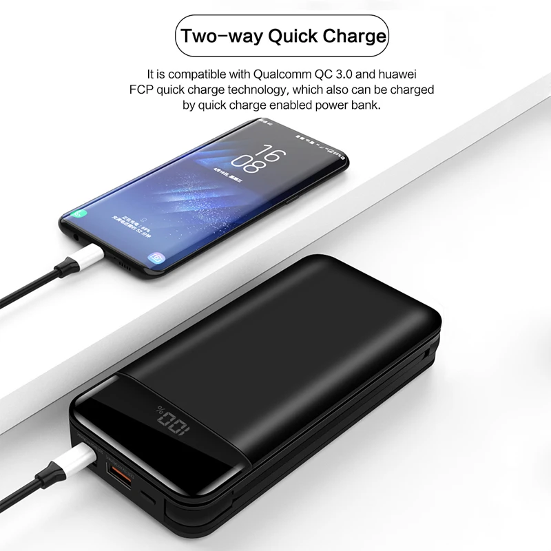 LINGCHEN Qi Wireless Charger Power Bank 20000mAh Portable External Battery Charger PowerBank 20000 mAh for iphone for Samsung s9 LINGCHEN Qi Wireless Charger Power Bank 20000mAh Portable External Battery Charger PowerBank 20000 mAh for iphone for Samsung s9