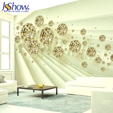 

Wallpaper 3d wallpaper for walls 3 d modern crystal ball living room sofa TV children's wallpaper mural