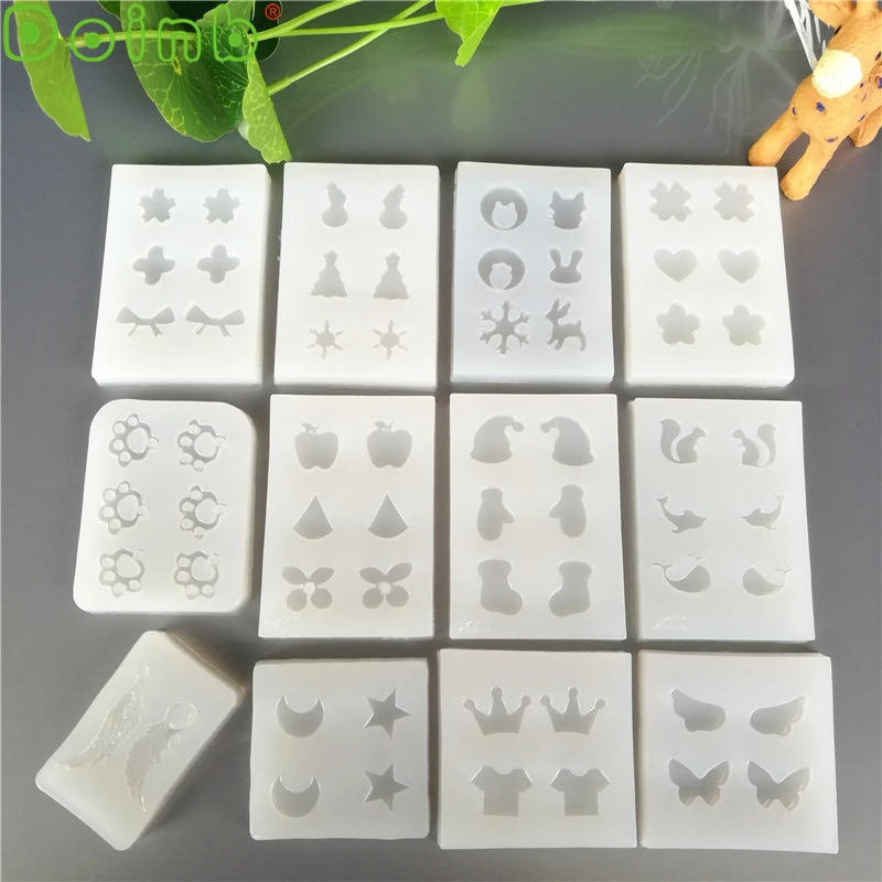 Мини корона крыло в форме звезды помадка силиконовая форма DIY ручной работы