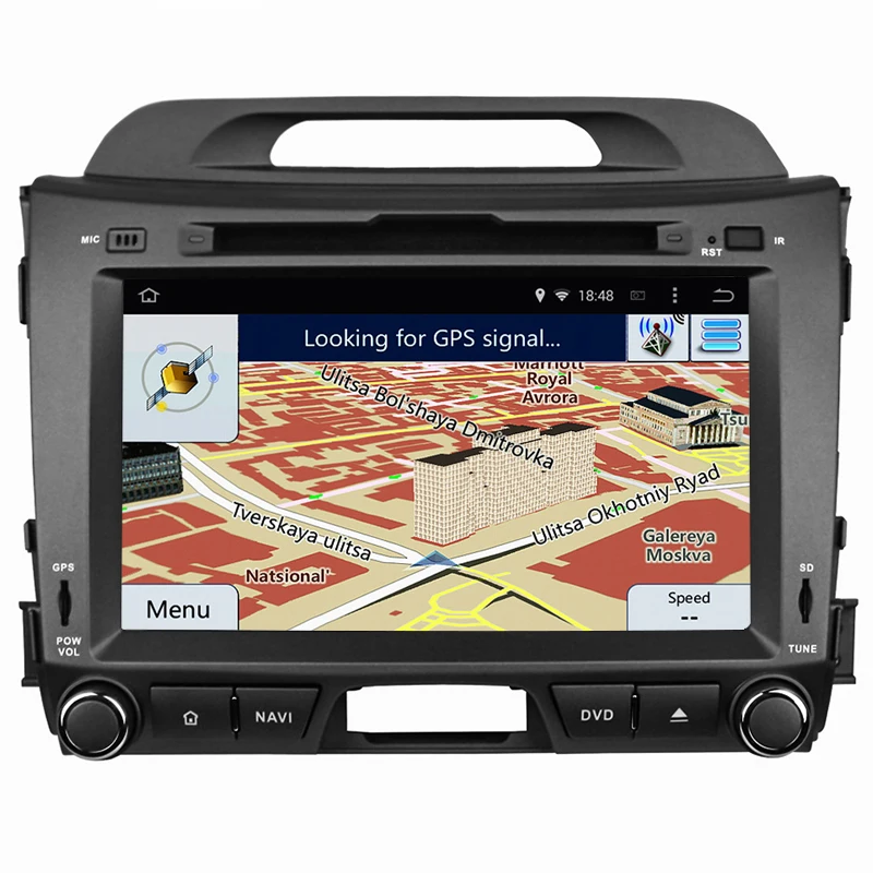Cheap 8" Car DVD player with GPS(opt),audio Radio stereo,USB/SD,BT/TV,car multimedia for KIA sportage R 2010 2011 2012 2013 2014 2015 6