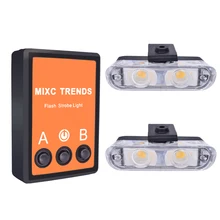 High Brightness 12V 2X2 4LED Red Blue Yellow Car Police Strobe Flash Light Emergency Warning 3 Flashing Fog Lights Car Styling High Brightness 12V 2X2 4LED Red Blue Yellow Car Police Strobe Flash Light Emergency Warning 3 Flashing Fog Lights Car Styling