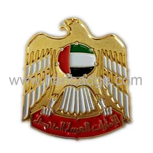 Индивидуальные ОАЭ Национальный день значки ОАЭ Орел флаг булавки ОАЭ пользовательские значки