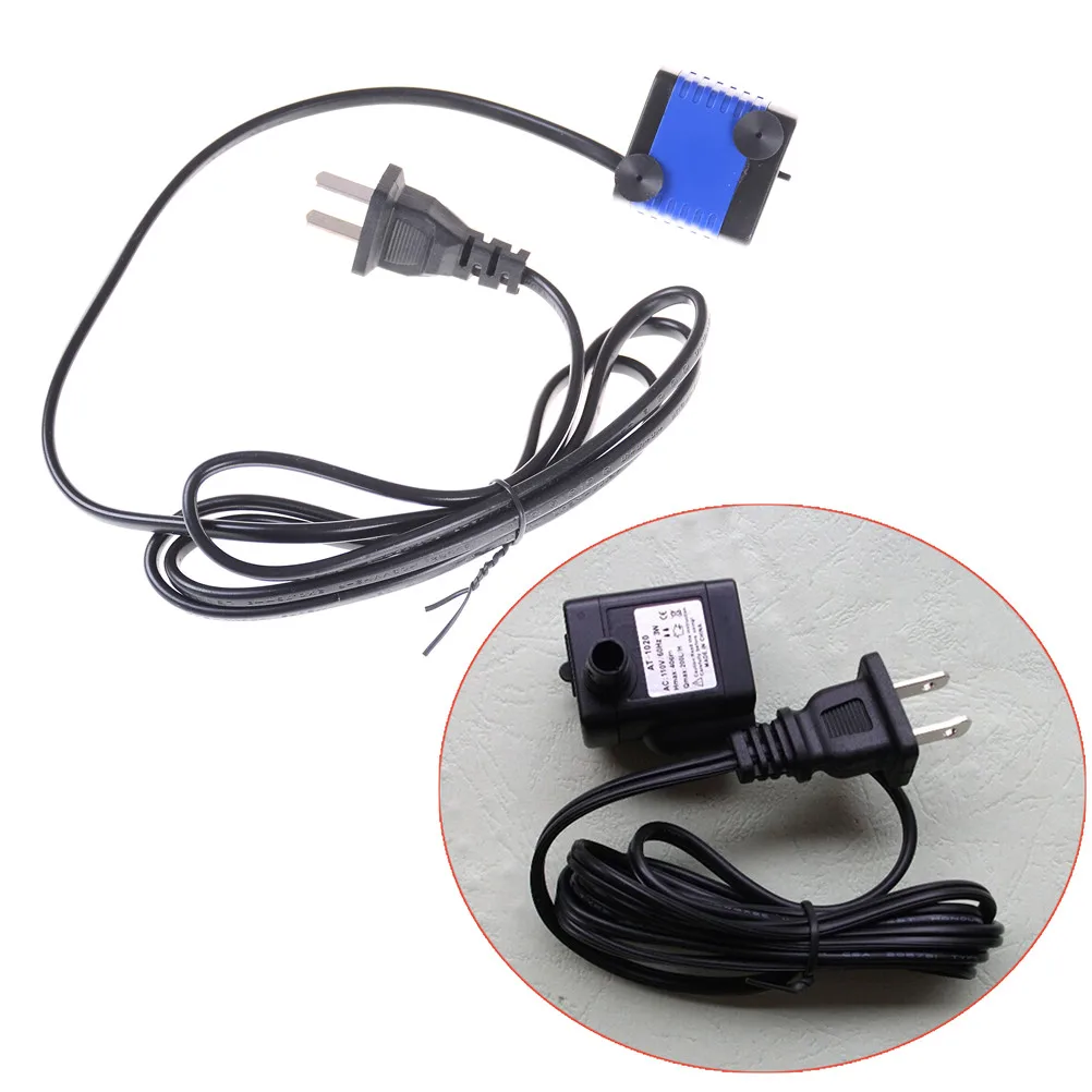 

Aquarium Fountain Air Fish Tank Pond Water Pump US Plug 110V Mini AC 110V-120V 3W Submersible Water Pump Wholesale