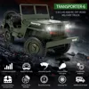 JJRC-coche todoterreno de Control remoto para niños, juguete de coche de escalada militar de cuatro ruedas, regalo de cumpleaños Q65, Jeep 4WD ► Foto 3/5