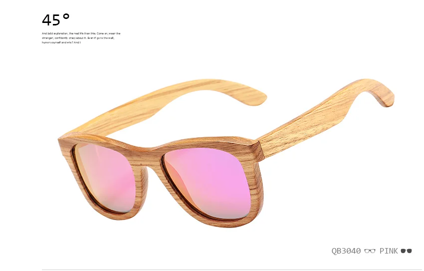 AN SWALLOW Retro Polarized Zebra Wood Sunglasses UV400  Luxury Brand Design Sunglasses Men Handmade Wooden Sun Glasses Women big sunglasses for women