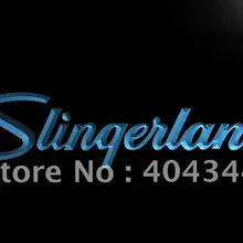 LF090-Slingerland ударные Барабаны светодиодный неоновый свет знак домашнего декора ремесла