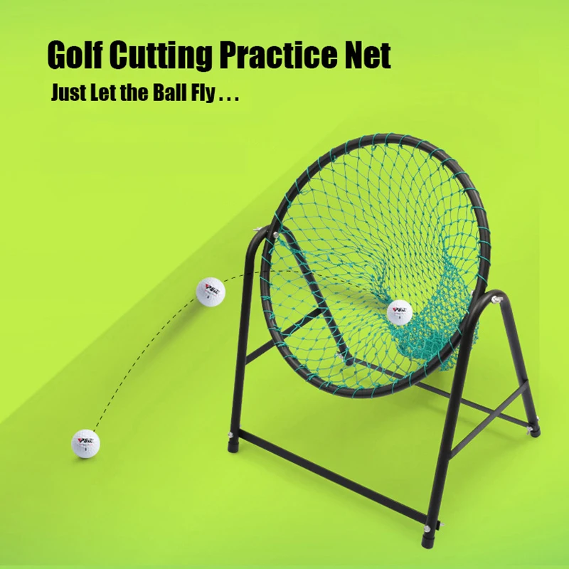 

PGM Adjustable Golf Chipping Pitching Practice Net Golf Training Aids Target-Training Exercise Net LXW003