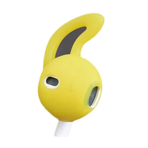 1 Pair Silicone Case Earphones Airpods Cute Animal Shape Silicone Case Protective Cover Portable Pouch Anti Lost Protector