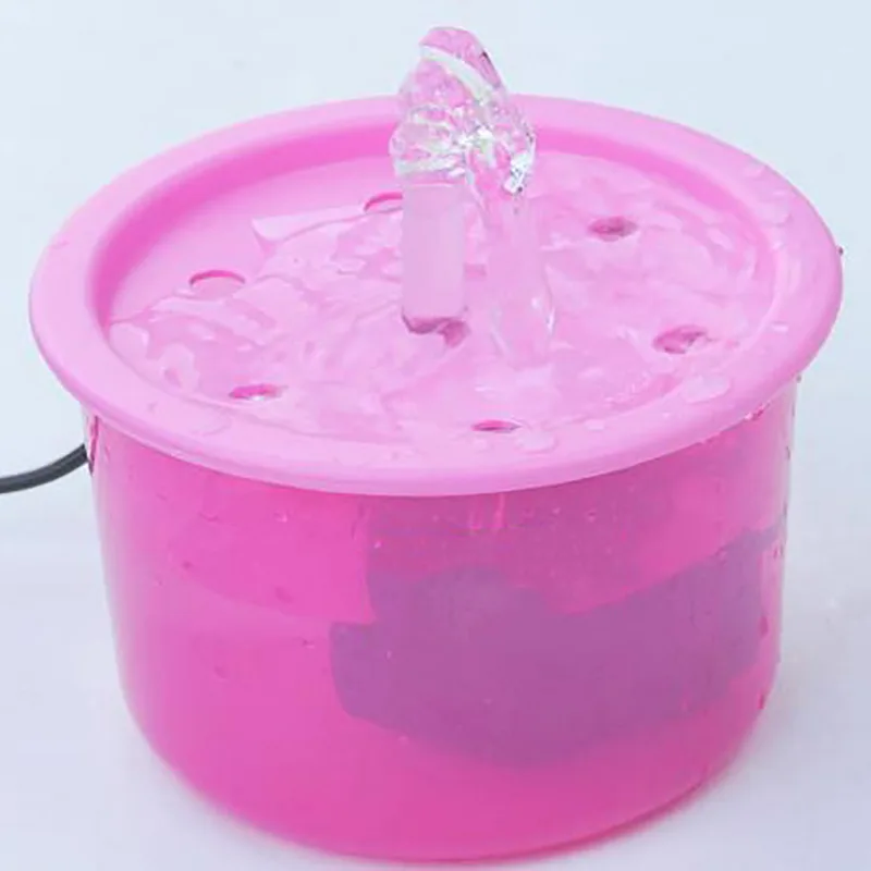 

Cat Food Trough Electric Automatic Water Feeder Small Pet Drinking Fountain 13*8cm 3 Colors Pet Cat Drinking Fountain