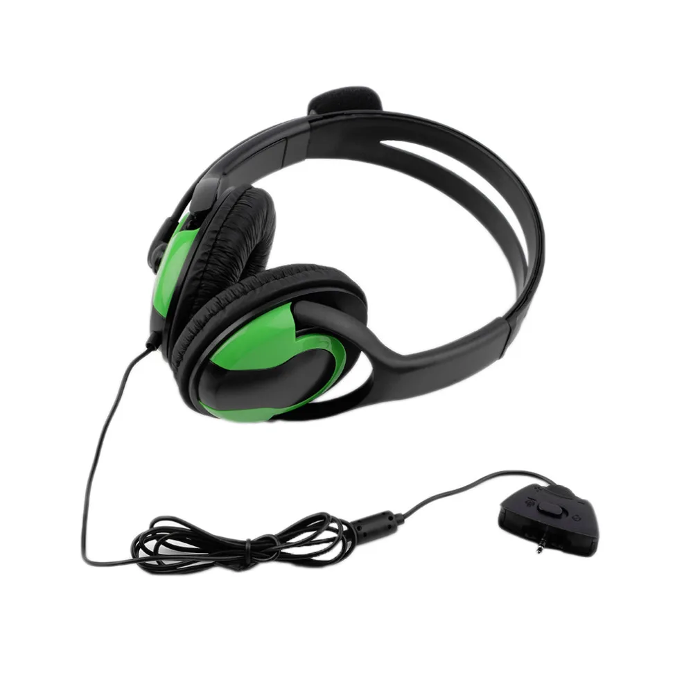 

In stock! Wired Headset Headphone Earphone Microphone for Gaming PC Chat For XBOX360 S2 Newest